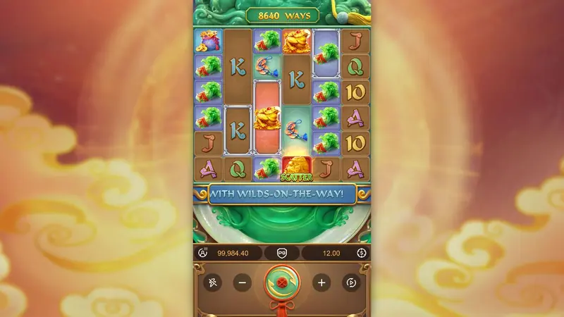 Ways of the Qilin 슬롯(PG Soft) 데모 스핀 화면